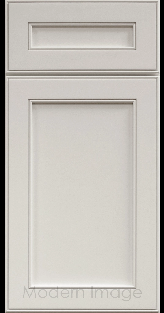 Davis refined Shaker style kitchen cabinet in a Dew matte finish.